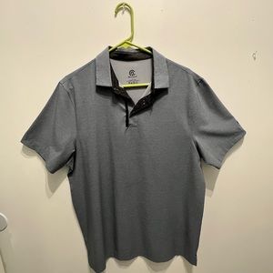 Champion Men’s Heather Blue Polo Large